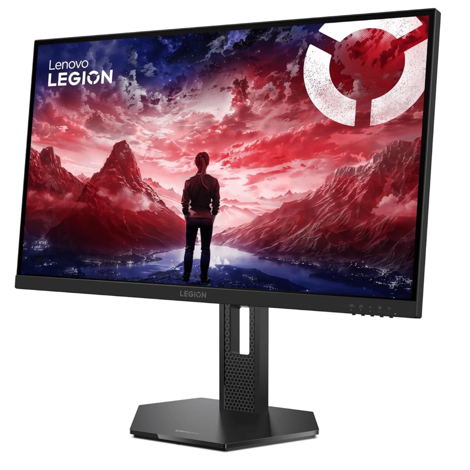 Lenovo Legion R27q 30 27 Inch 180 Hz Gaming QHD IPS Monitor  - Unboxed_Black_Left Side_90750