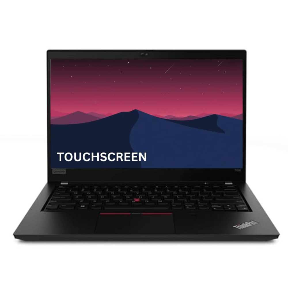 Lenovo Thinkpad T Series T490 (Touch Screen) (Intel Core i5 8th Gen 14 Inch)- Refurbished_Black_Top_64483