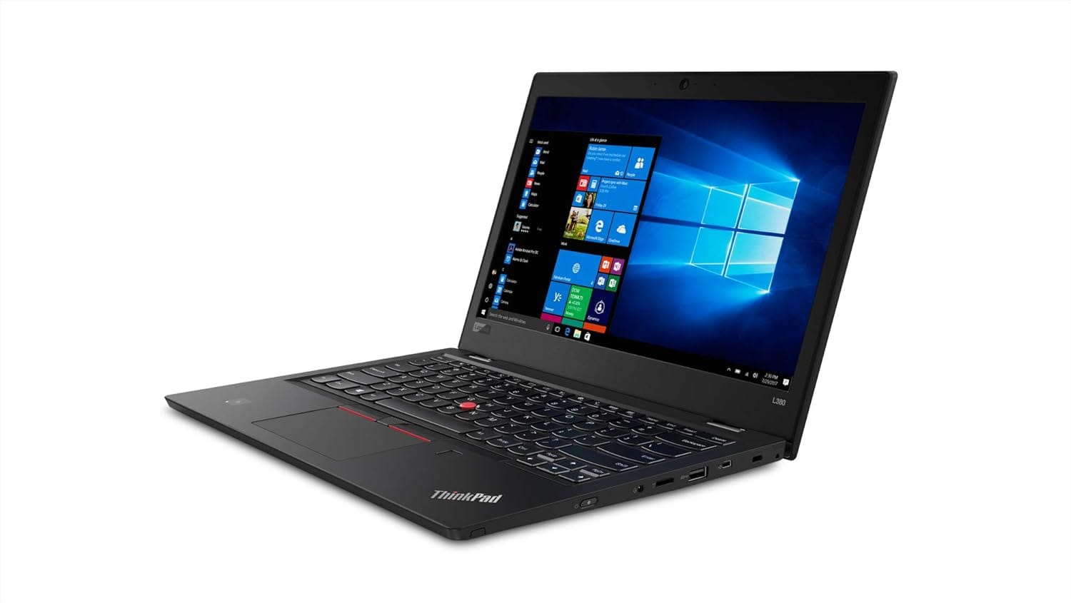 Lenovo Thinkpad L Series L380 Touch Screen (Intel Core i7 8th Gen 13.3 Inch)- Refurbished_Black_Left Side_88849