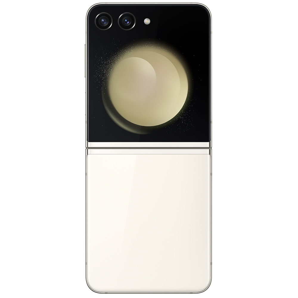 Samsung Galaxy Z Flip5 - Refurbished_Cream_Back_56349