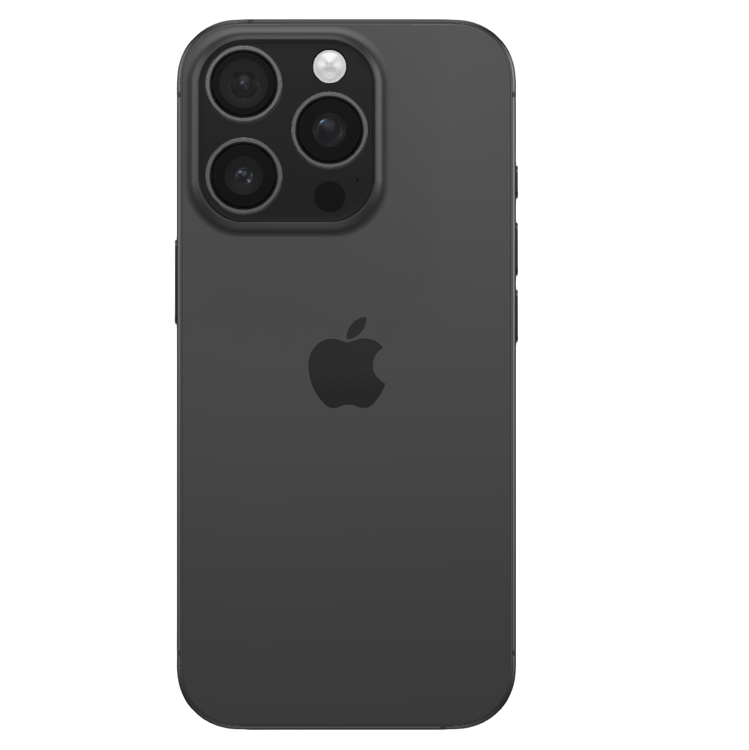 Apple iPhone 16 Pro - Refurbished_Black Titanium_Back_46863