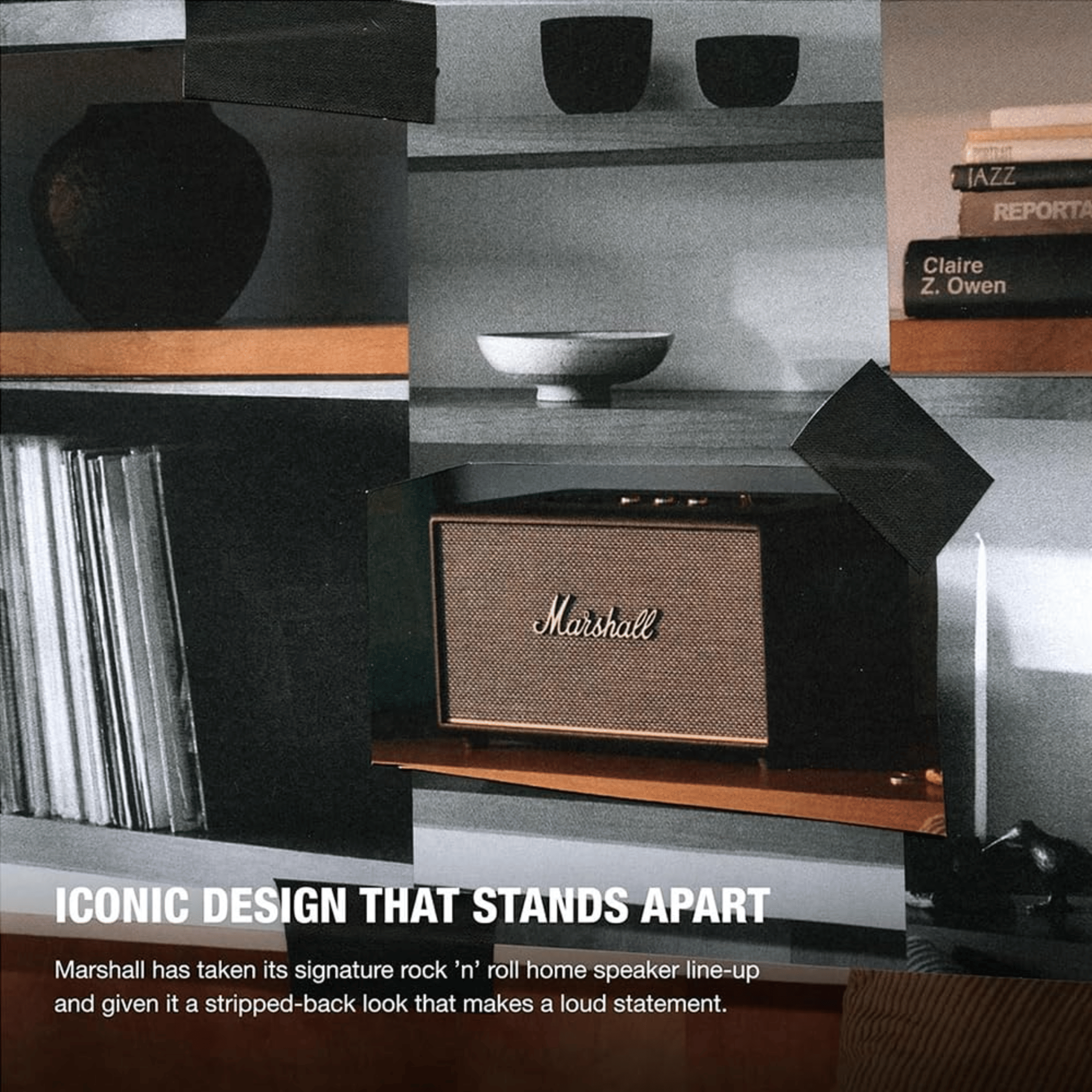 Marshall Stanmore 3 Bluetooth Speaker - Unboxed_Black_Front_114889