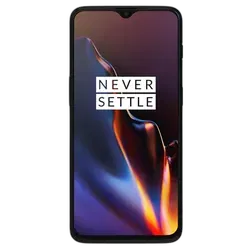 Refurbished OnePlus 6T Mirror Black front