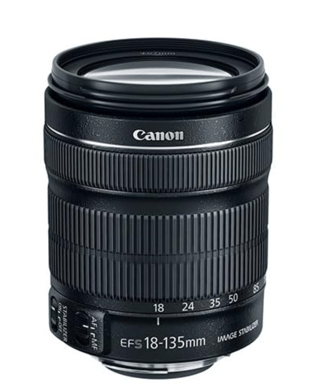 Canon EF-S 18-135mm f/3.5-5.6 IS Lens - Refurbished Good - Black - Refurbished_Black_Top_115717