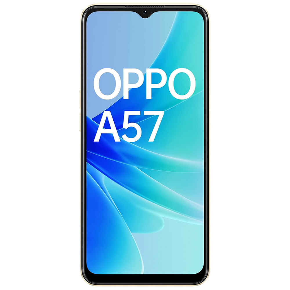 OPPO A57 2022 - Refurbished_Glowing Gold_Front_46749