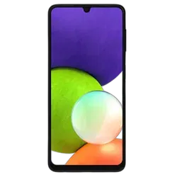 Samsung Galaxy A22 - Refurbished_Black_Front_49924