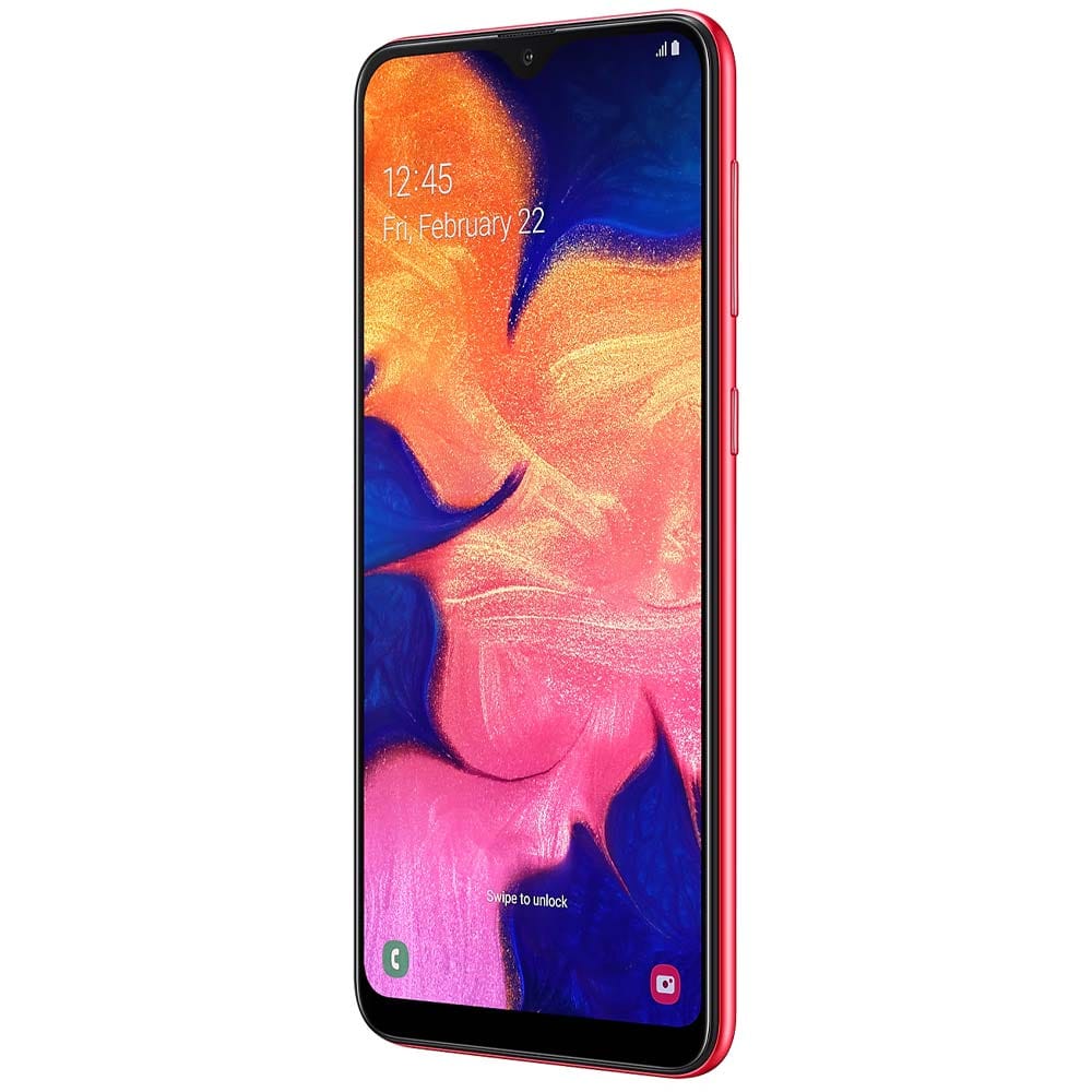 Samsung Galaxy A10 - Refurbished_Red_Left Side_49876