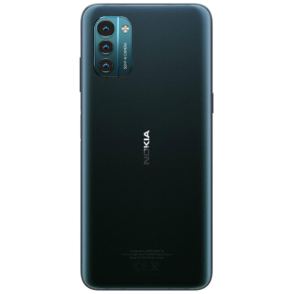 Nokia G21 - Refurbished_Nordic Blue_Back_51642