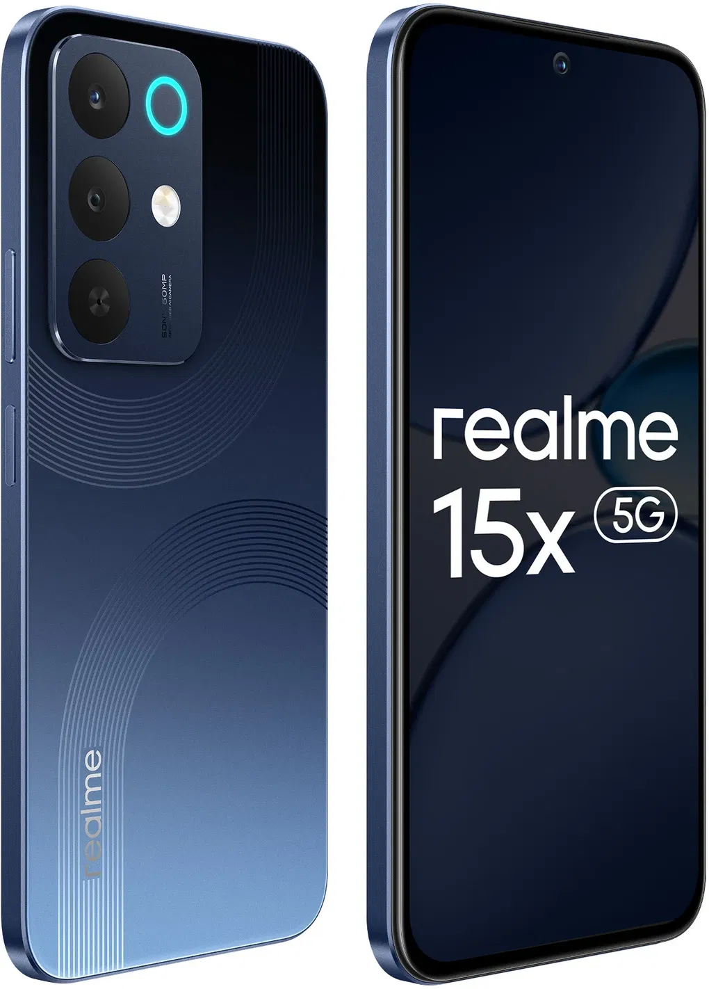 Realme 15X 5G - Refurbished_Marine Blue_Bottom_89288