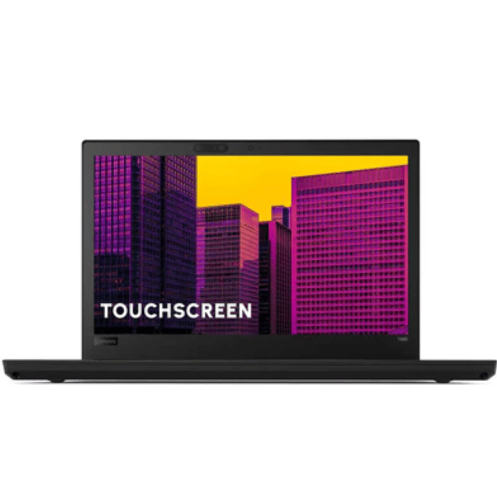 Thinkpad T Series T480 Touch Screen (Intel Core i5 8th Gen 14 Inch)- Refurbished_Black_Front_54666