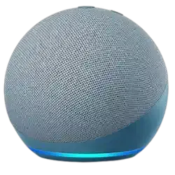 Amazon Echo Dot (4th Gen) with Alexa _Blue_Front_124753