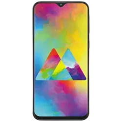 Samsung Galaxy M20 -Charcoal black-front