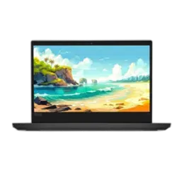 Thinkpad E Series E14 (Intel Core i7 10th Gen 14 Inch)- Refurbished_Black_Front_54270