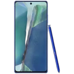 Samsung Galaxy Note 20 - Refurbished_Mystic Blue_Front_50321