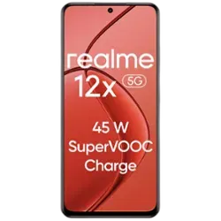 Realme 12x 5G - Refurbished_Coral Red_Front_52222