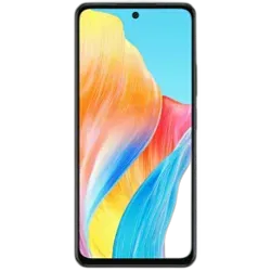 OPPO A58 - Refurbished_Glowing Black_Front_55929