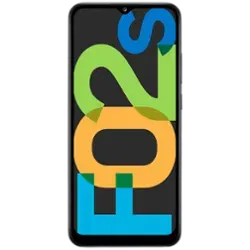 Samsung Galaxy F02s-Black-Front