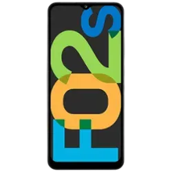 Samsung Galaxy F02s-White-Front