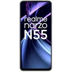 Realme Narzo N55 - Refurbished_Prime Black_Front_51487