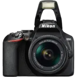 Nikon D3500 24.2MP DSLR - Refurbished_Black_Front_58406