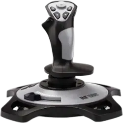 Ant Esports JS55 Flight Simulator Controls Flight Joystick - Refurbished Superb - Black - 2024 - PC)- Refurbished_Black_Front_124883