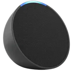 Amazon Echo Pop with Bluetooth and Alexa _Black_Front_124750