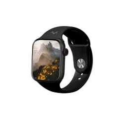 Tempt Verge Lite - Smart Watch_Black_Front_127216