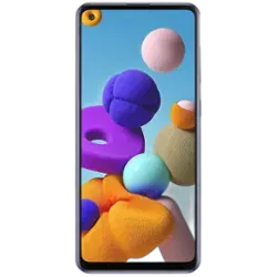 Samsung Galaxy A21s - Refurbished_Blue_Front_49901