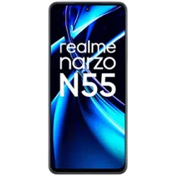 Realme Narzo N55 - Refurbished_Prime Blue_Front_51489
