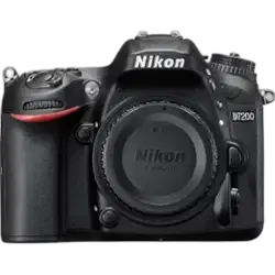 Nikon D7200 24.2MP DSLR Camera - Refurbished_Black_Front_127294