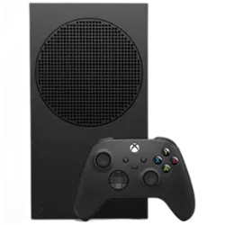 Microsoft XBOX series S Gaming Console - 1 TB - Refurbished Good - Black - Digital Edition)- Refurbished_Black_Front_124794