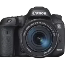 Canon EOS 7D Mark II DSLR Camera - Refurbished_Black_Front_129729