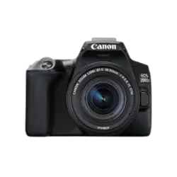 Canon EOS 200D Mark II 24.1MP DSLR - Refurbished_Black_Front_58373