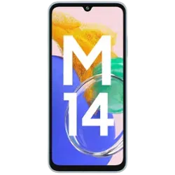 Samsung Galaxy M14 4G - Refurbished_Arctic Blue_Front_52425