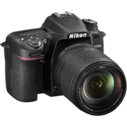 NIKON D7500 20.9MP DSLR Camera - Refurbished_Black_Front_124503