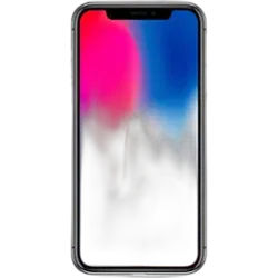 Apple iPhone X - Refurbished_Space Gray_Front_57176