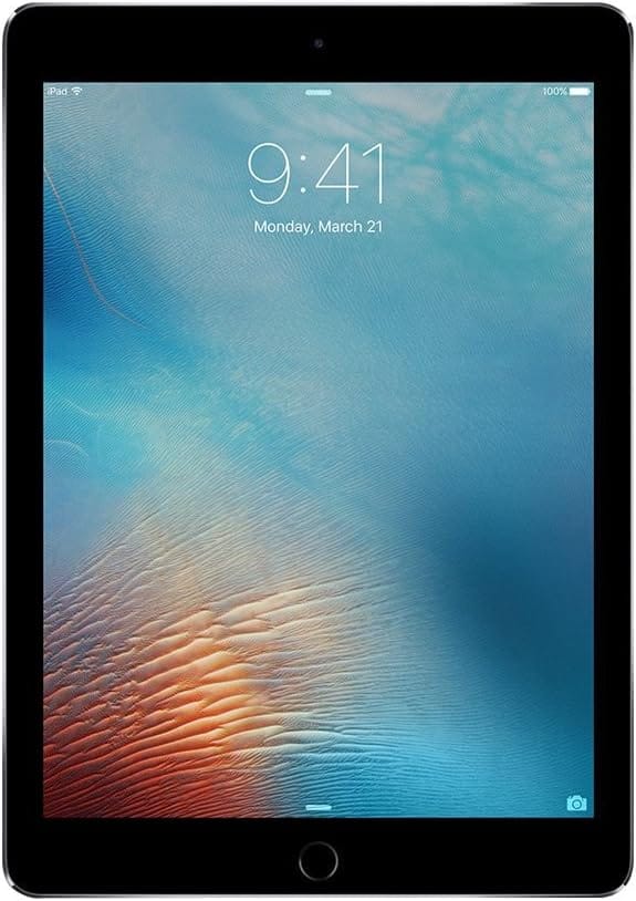 Apple iPad Pro 2016 (9.7 inch , Wi-Fi + Cellular)- Refurbished_Space Gray_Front_87044