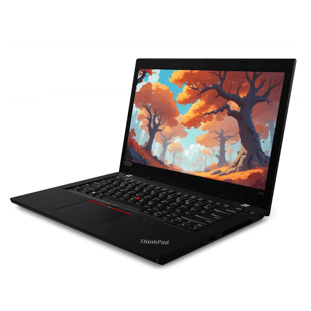 Lenovo Thinkpad L Series L490 TOUCH SCREEN (Intel Core i5 8th Gen 14 Inch)- Refurbished_Black_Right Side_63604