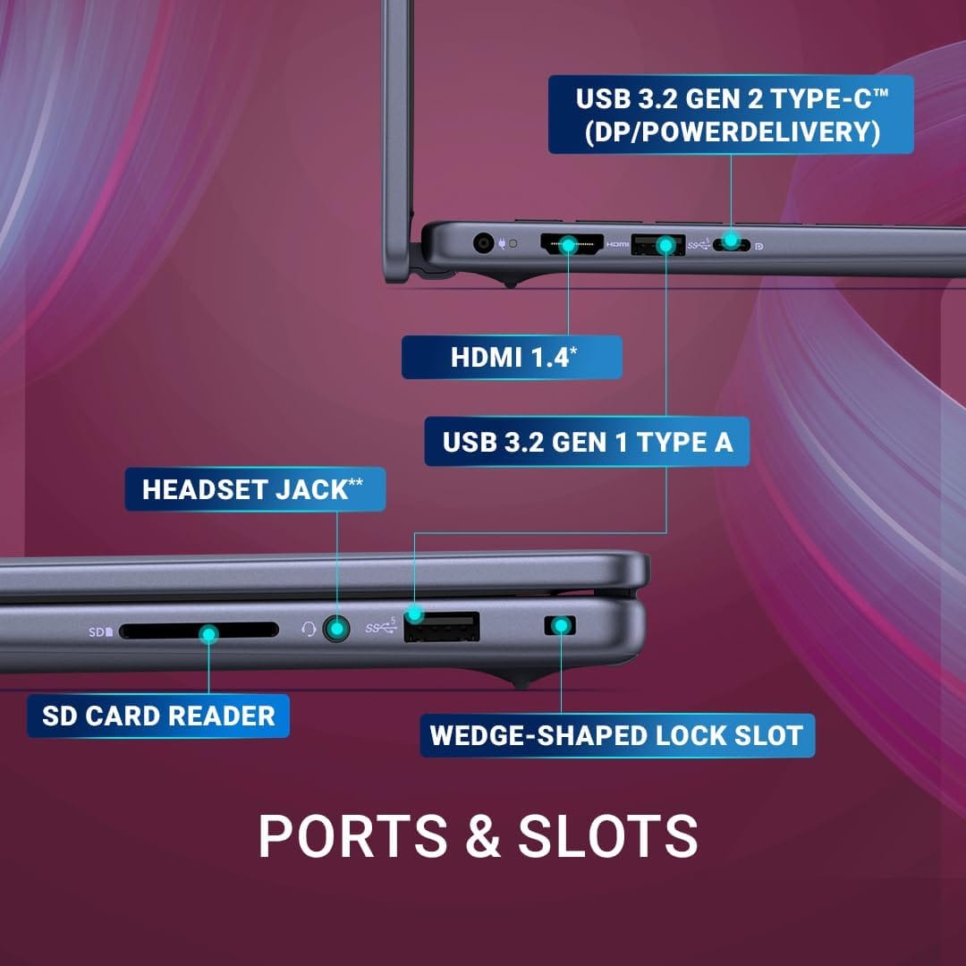 Dell Inspiron 5000 Series 14 5440 (Intel Core i5 13th Gen 14 Inch)- Refurbished_Blue_Right Side_86883