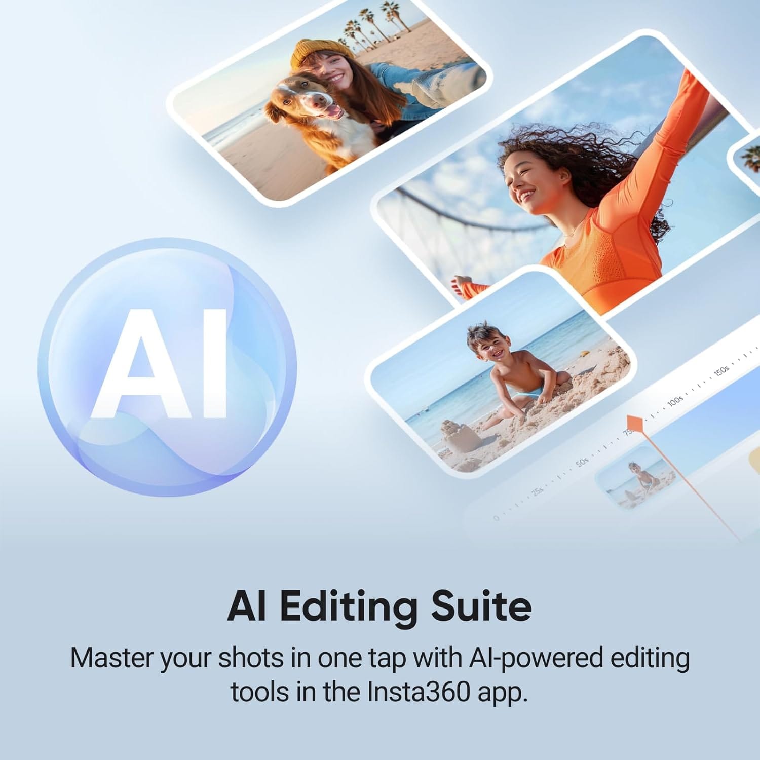 Insta360 Flow 2 Pro Standard AI Tracking Mobile Gimbal - Unboxed_Stone Gray_Preview_87400