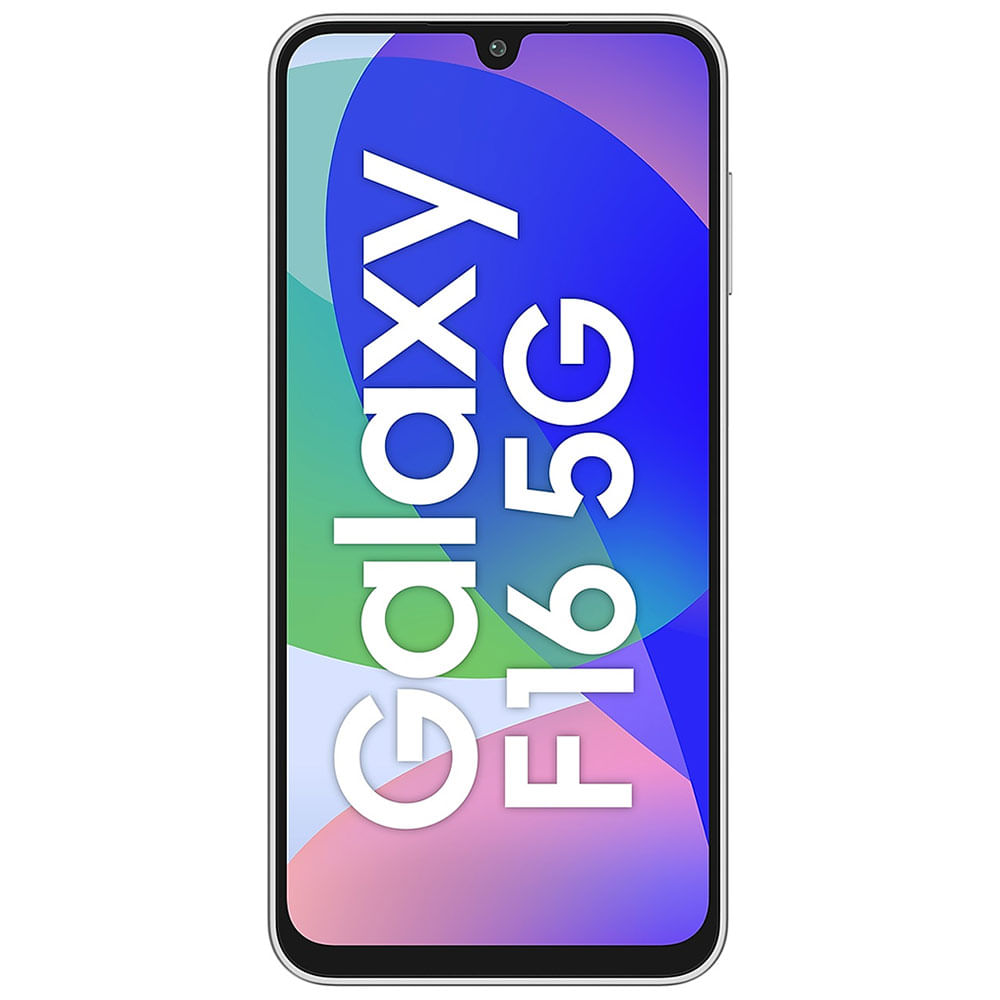 Samsung Galaxy F16 5G - Refurbished_Bling Black_Front_62716