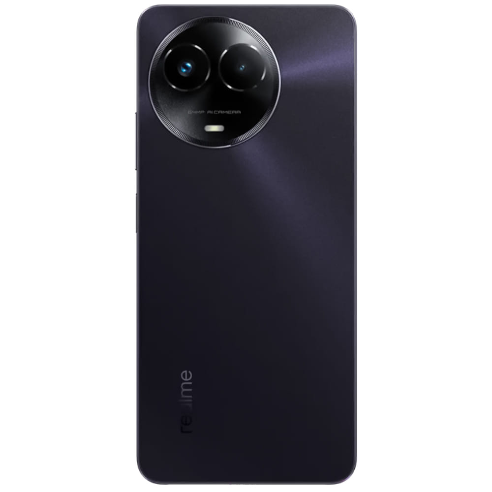 Realme 11x 5G - Refurbished_Midnight Black_Back_49712