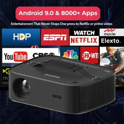 Wzatco Alpha 2 Max 18000 lm 1080p Projector  - Unboxed_Black_Back_124993
