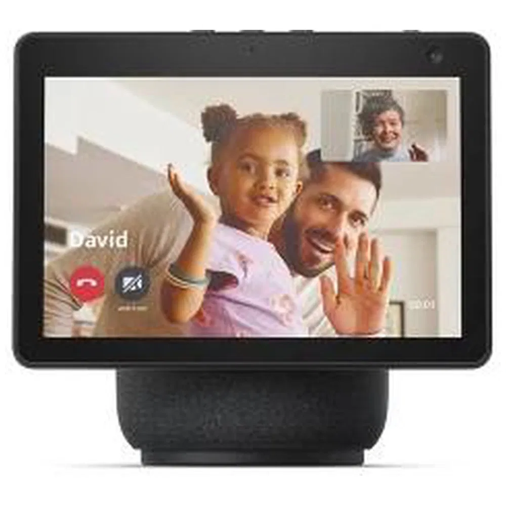 Amazon Echo Show 10 (1st Gen) with 10.1" HD smart display and Alexa _Black_Front_124743