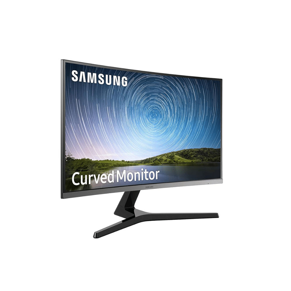 Samsung LC27R500FHWXXL 27 Inch 75 Hz 1800R Curved Full HD VA Panel LED Backlit LCD Monitor - Unboxed_Black_Left Side_64816