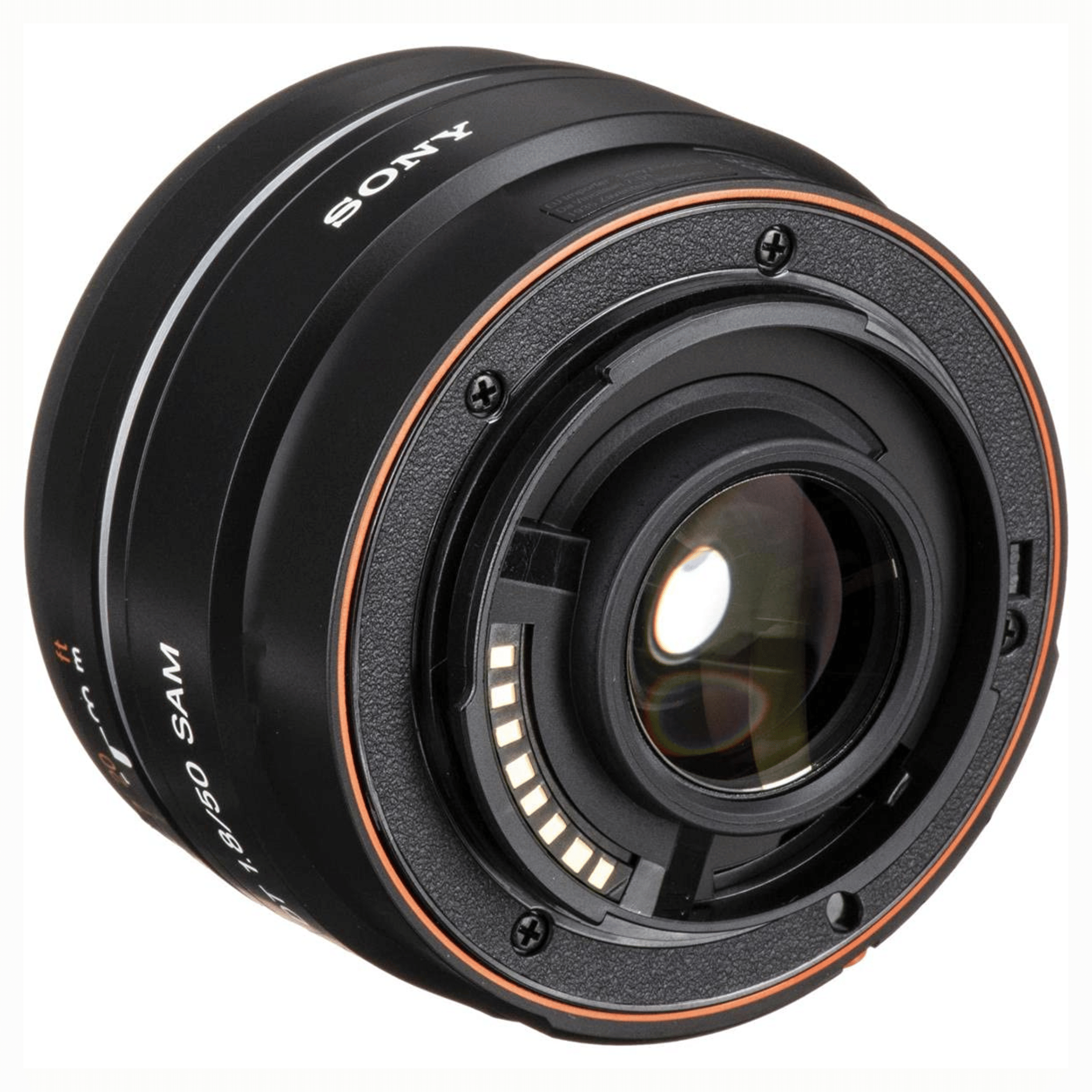 Sony 50 mm f/1.8 SAM DT Prime Lens - Refurbished_Black_Bottom_123209