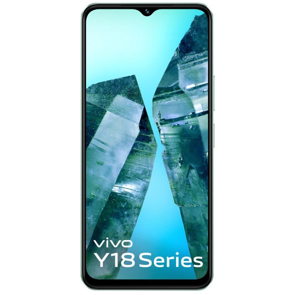 Vivo Y18 - Refurbished_Gem Green_Front_53777