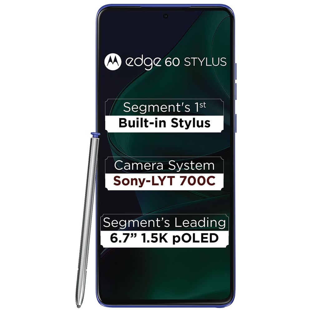 Motorola Moto Edge 60 Stylus - Refurbished_Pantone Surf the Web_Front_62617
