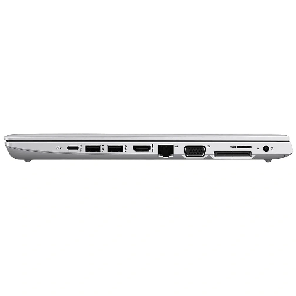 HP/Compaq Probook Series 640 G5 (Intel Core i7 8th Gen 14 Inch)- Refurbished_Silver_Left Side_133922
