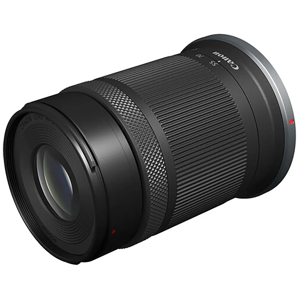Canon RF–S55–210mm F5–7.1 IS STM Telephoto Zoom Lens  - Refurbished_Black_Right Side_126319